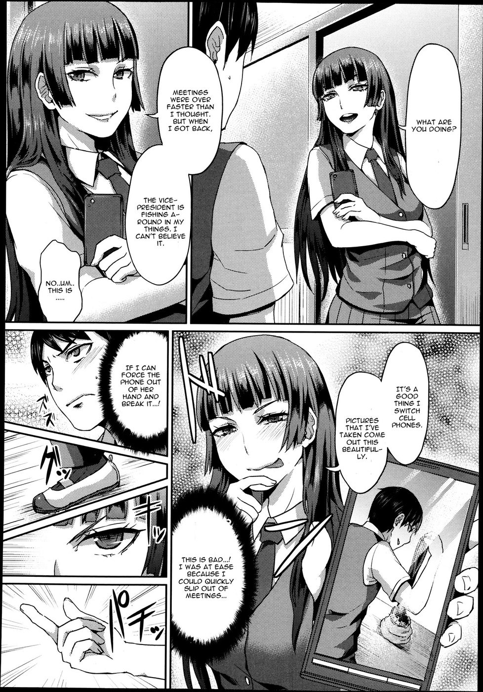 Hentai Manga Comic-Dakara Anata Ha Fukutaichou-Read-4